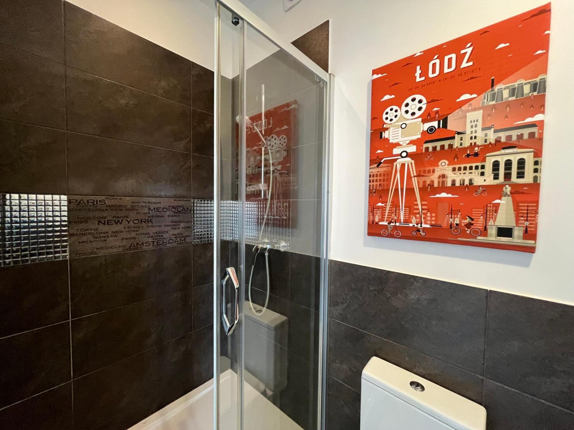 Apartament I Love Piotrkowska Z Wielkim Lustrem, Balkonem I Klimatyzacja Łódź Buitenkant foto